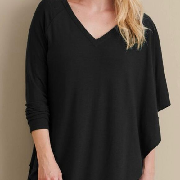 Soft Surroundings Madeline Tunic Legion Blue size XL - Picture 6 of 15